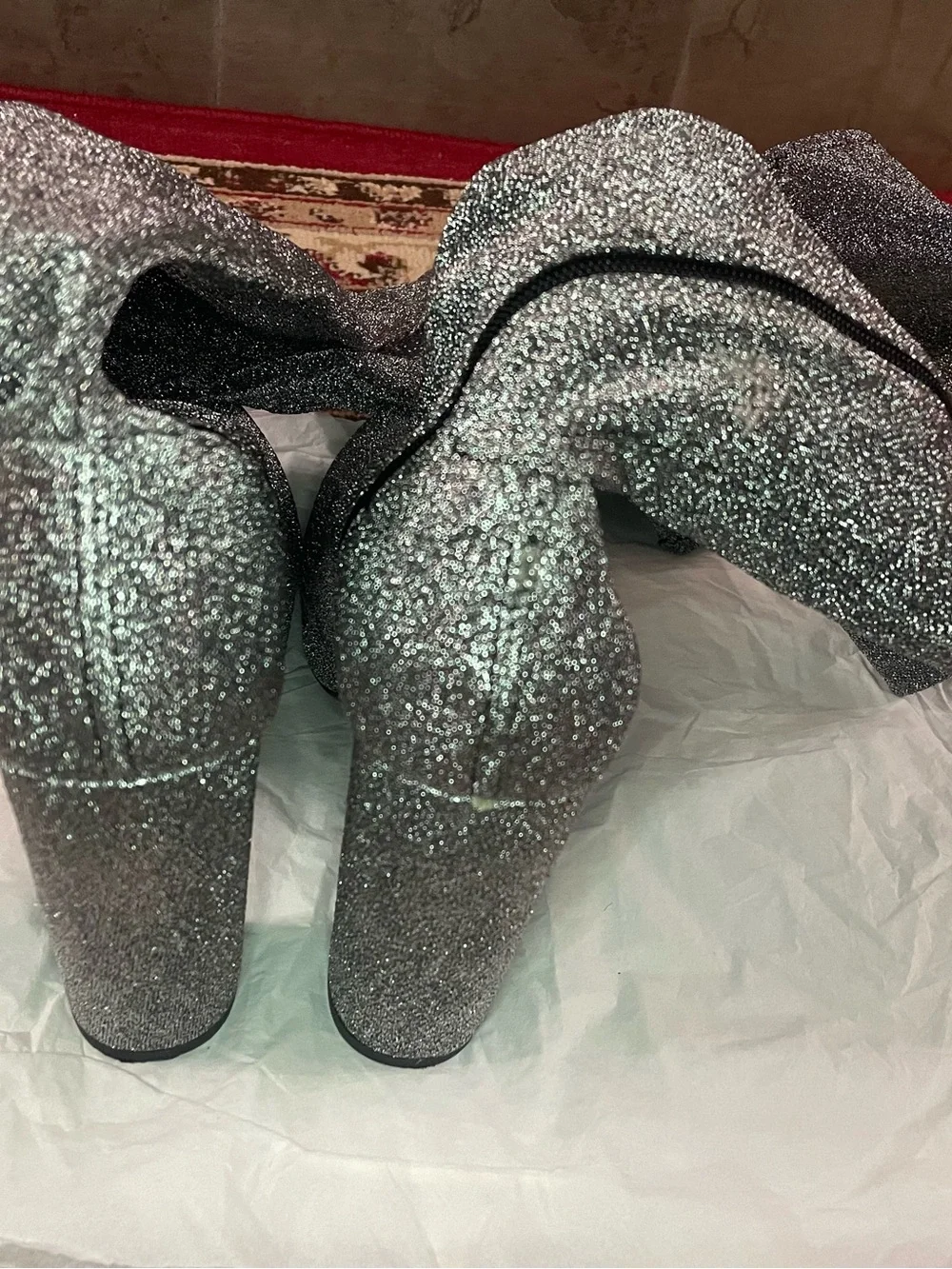 Sparkle & Shine Women's Knee Boots